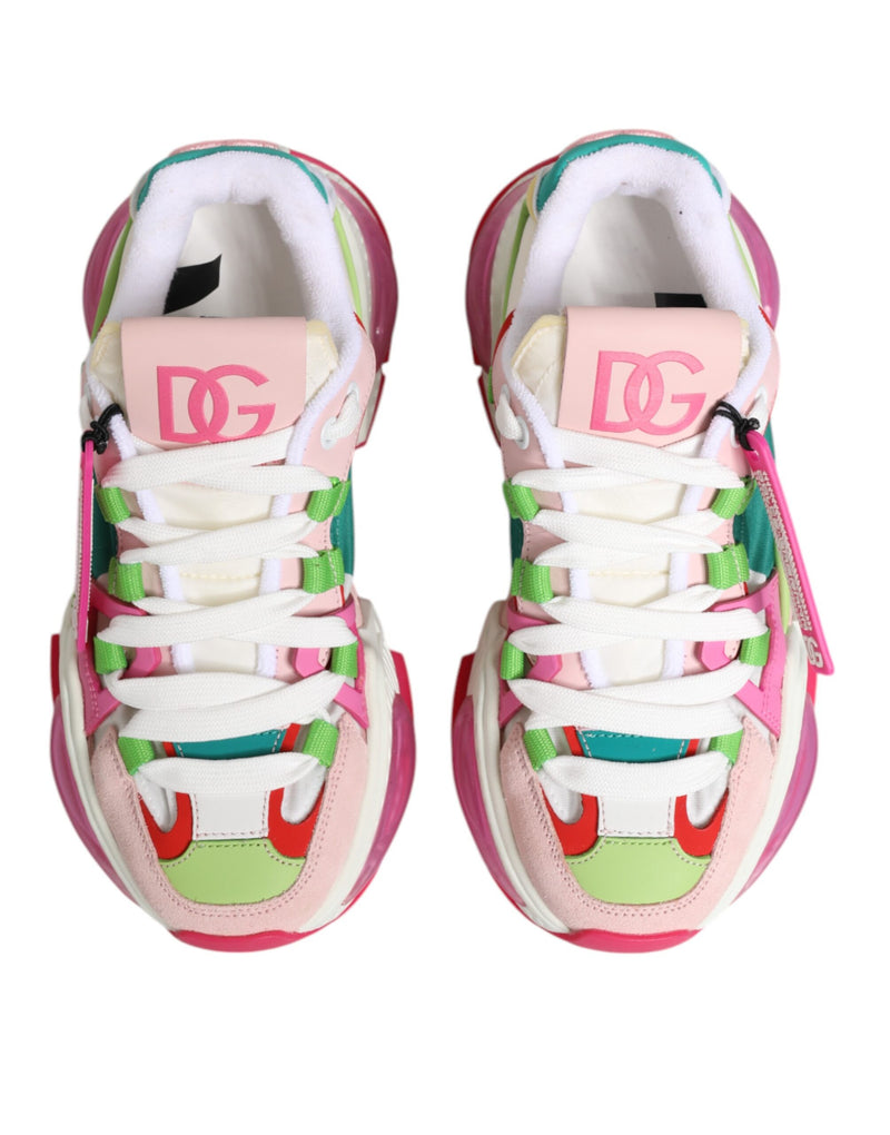Dolce & Gabbana Airmaster Multicolor Low Top Sneakers