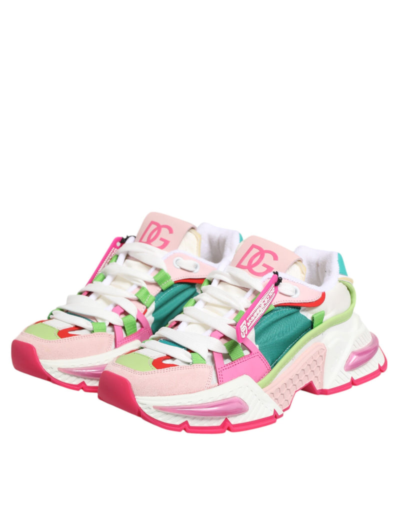 Dolce & Gabbana Airmaster Multicolor Low Top Sneakers