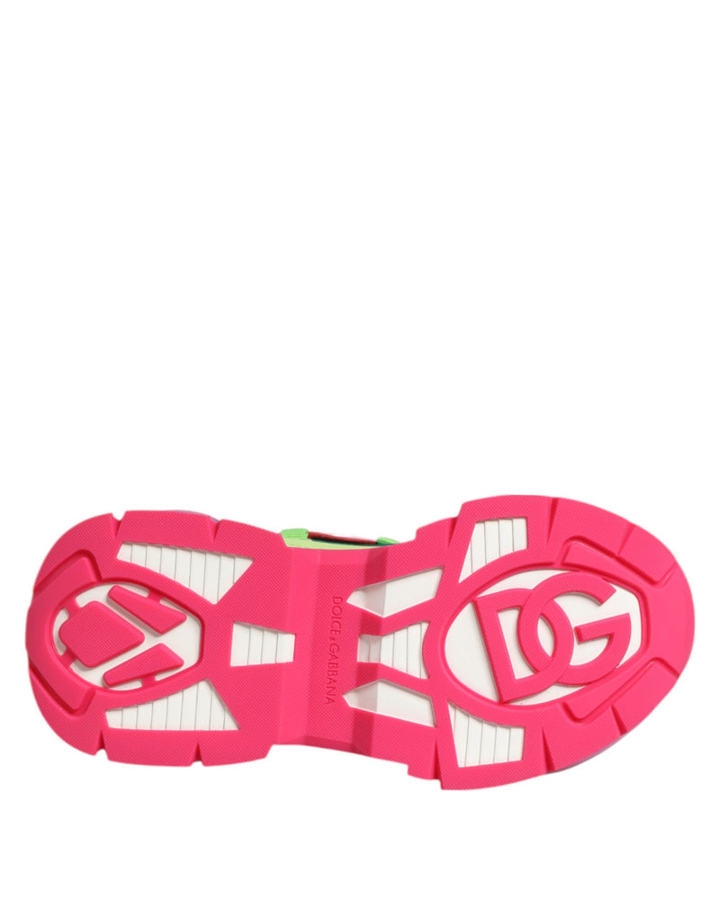 Dolce & Gabbana Airmaster Multicolor Low Top Sneakers
