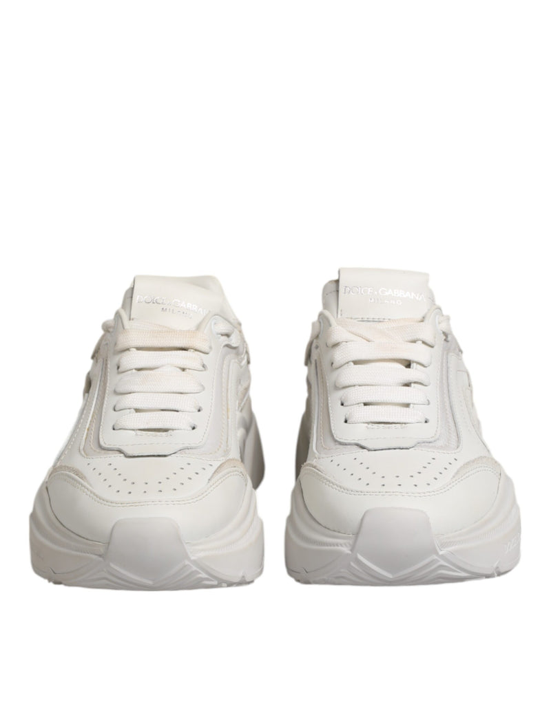 Dolce & Gabbana White Daymaster Low Top Sneakers - Luxe et Confort