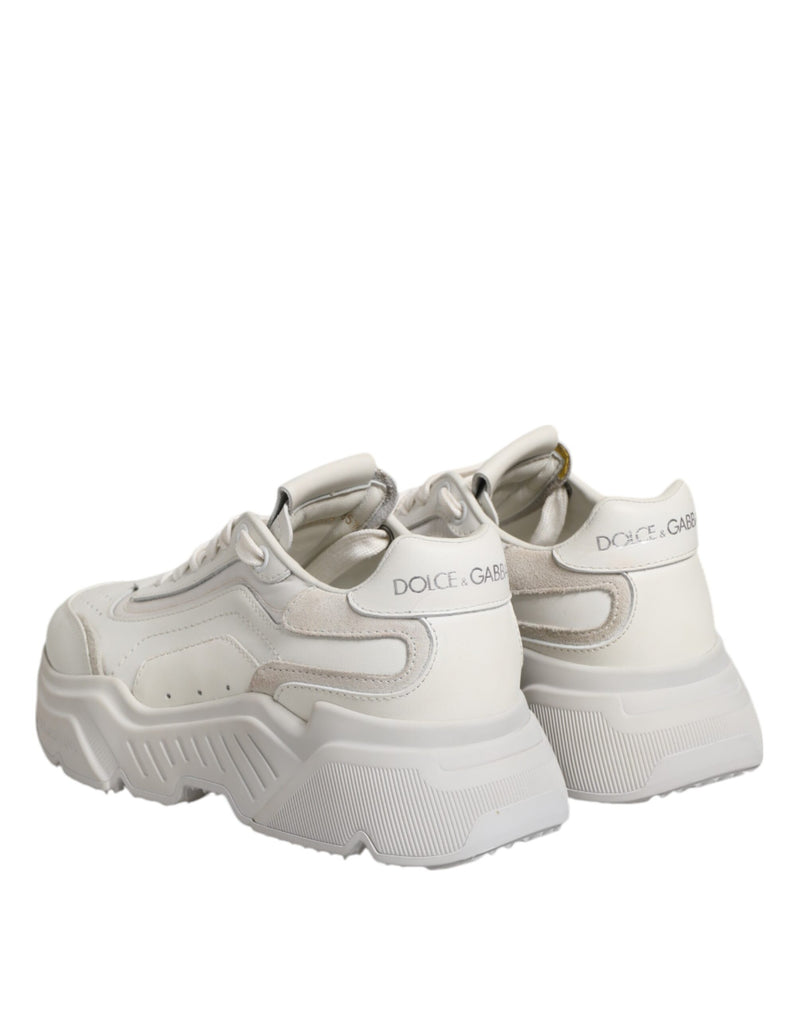 Dolce & Gabbana White Daymaster Low Top Sneakers - Luxe et Confort