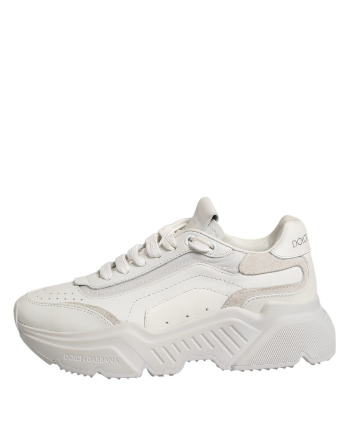 Dolce & Gabbana White Daymaster Low Top Sneakers