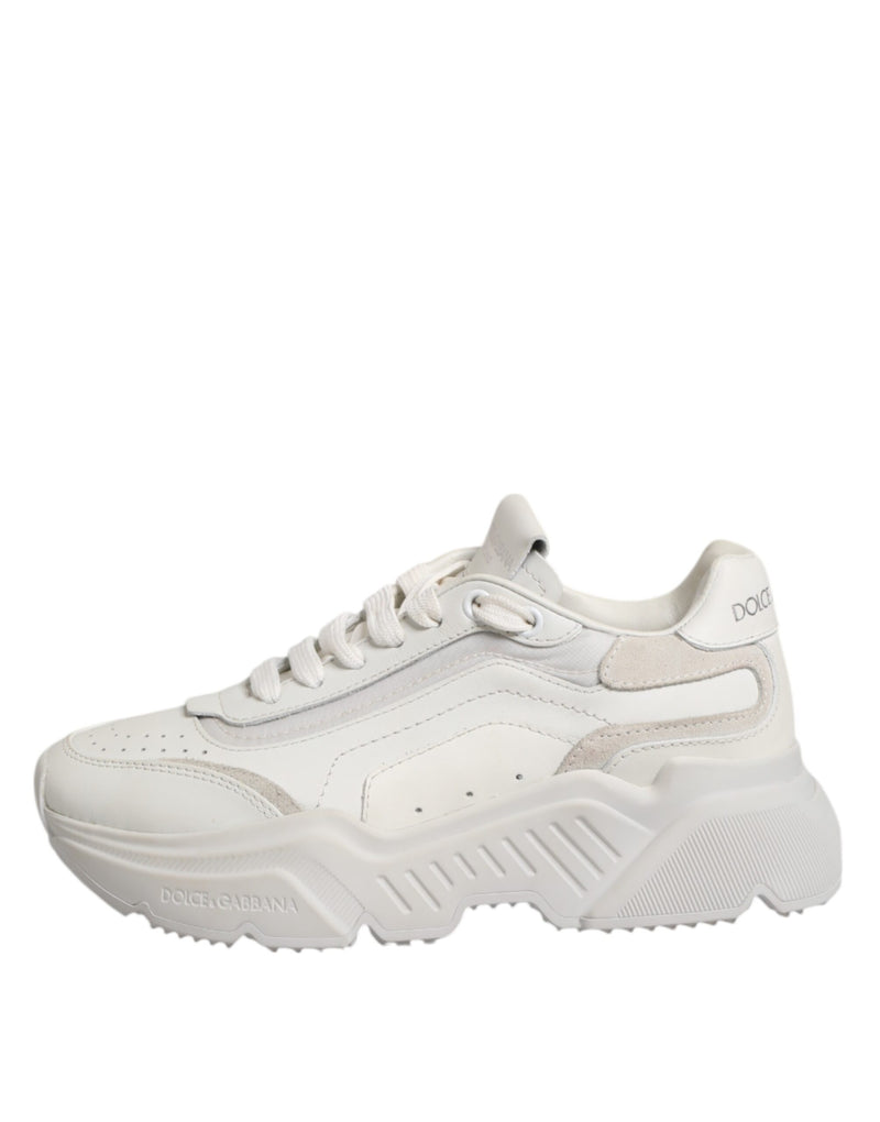 Dolce & Gabbana White Daymaster Low Top Sneakers - Luxe et Confort