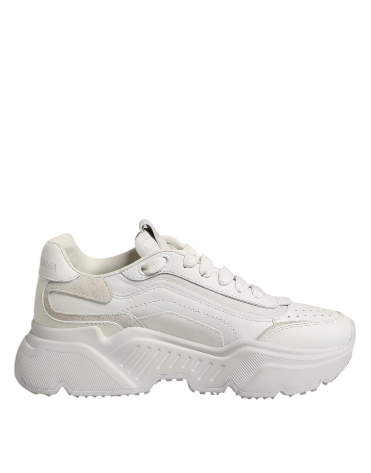 Dolce & Gabbana White Daymaster Low Top Sneakers