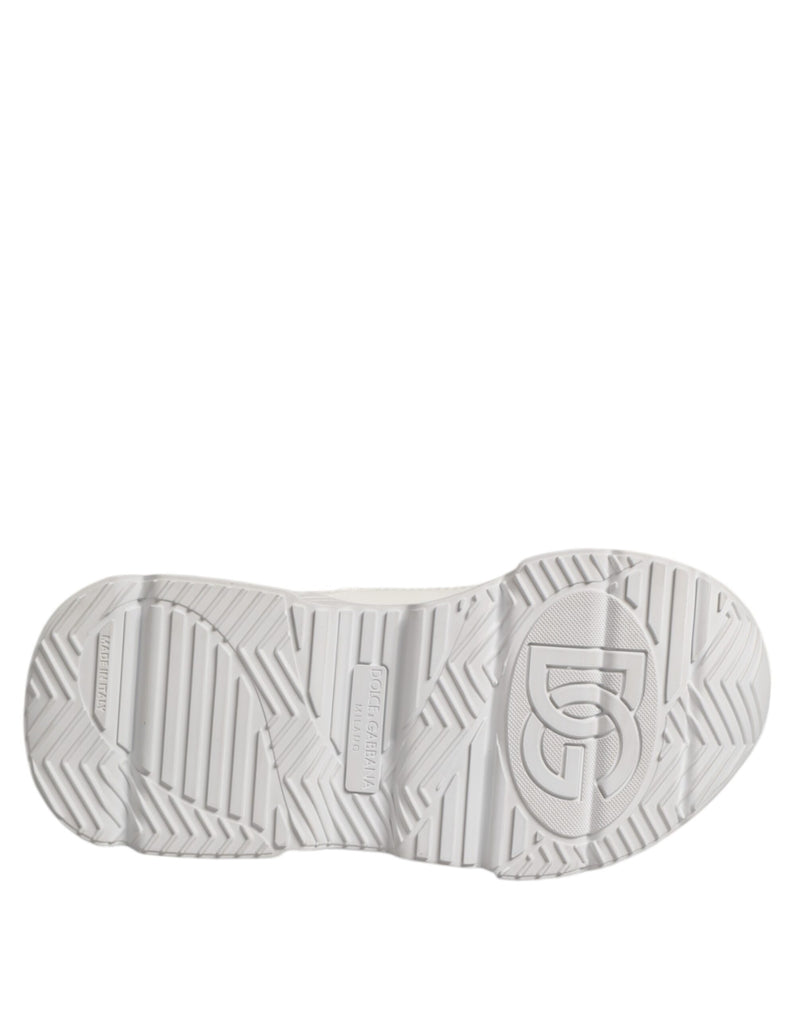 Dolce & Gabbana White Daymaster Low Top Sneakers - Luxe et Confort