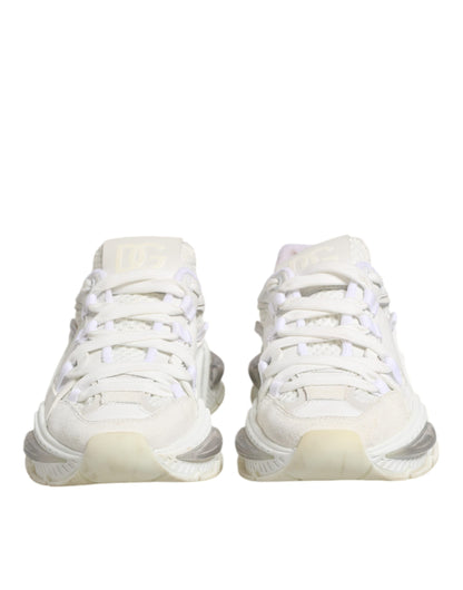Dolce & Gabbana Airmaster White Women Low Top Sneakers Shoes