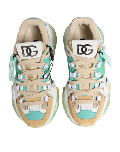 Dolce &amp; Gabbana Multicolor leren Airmaster lage sneakers