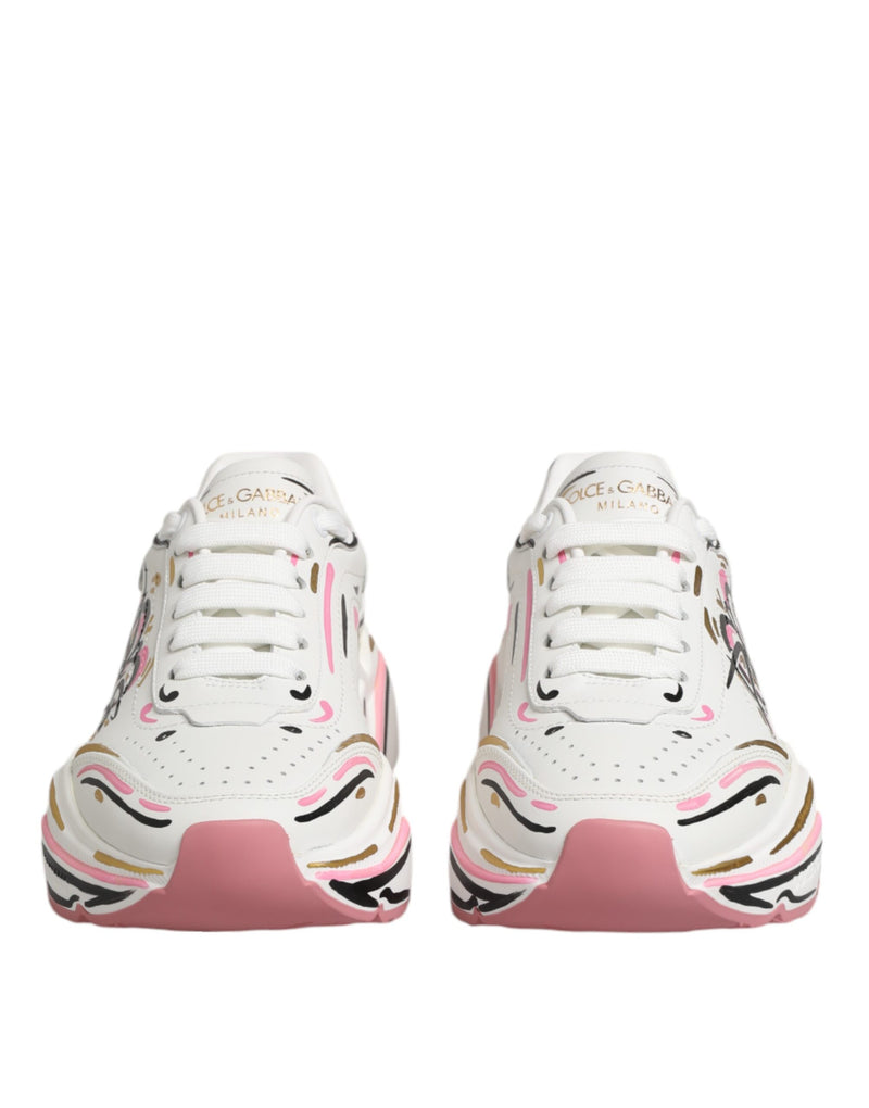 Dolce & Gabbana Multicolor Hand Painted DAYMASTER Sneakers
