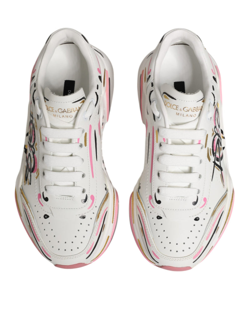 Dolce & Gabbana Multicolor Hand Painted DAYMASTER Sneakers