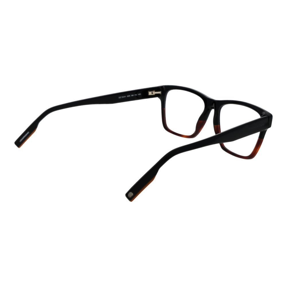 Ermenegildo Zegna Monture de Lunettes pour Hommes Noires