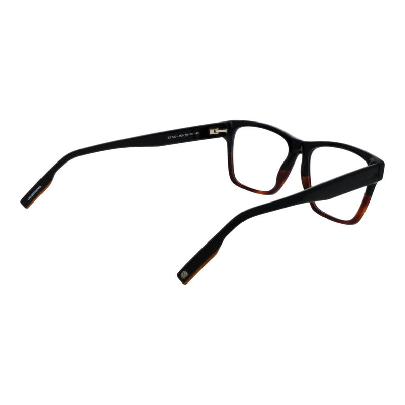 Ermenegildo Zegna Monture de Lunettes pour Hommes Noires