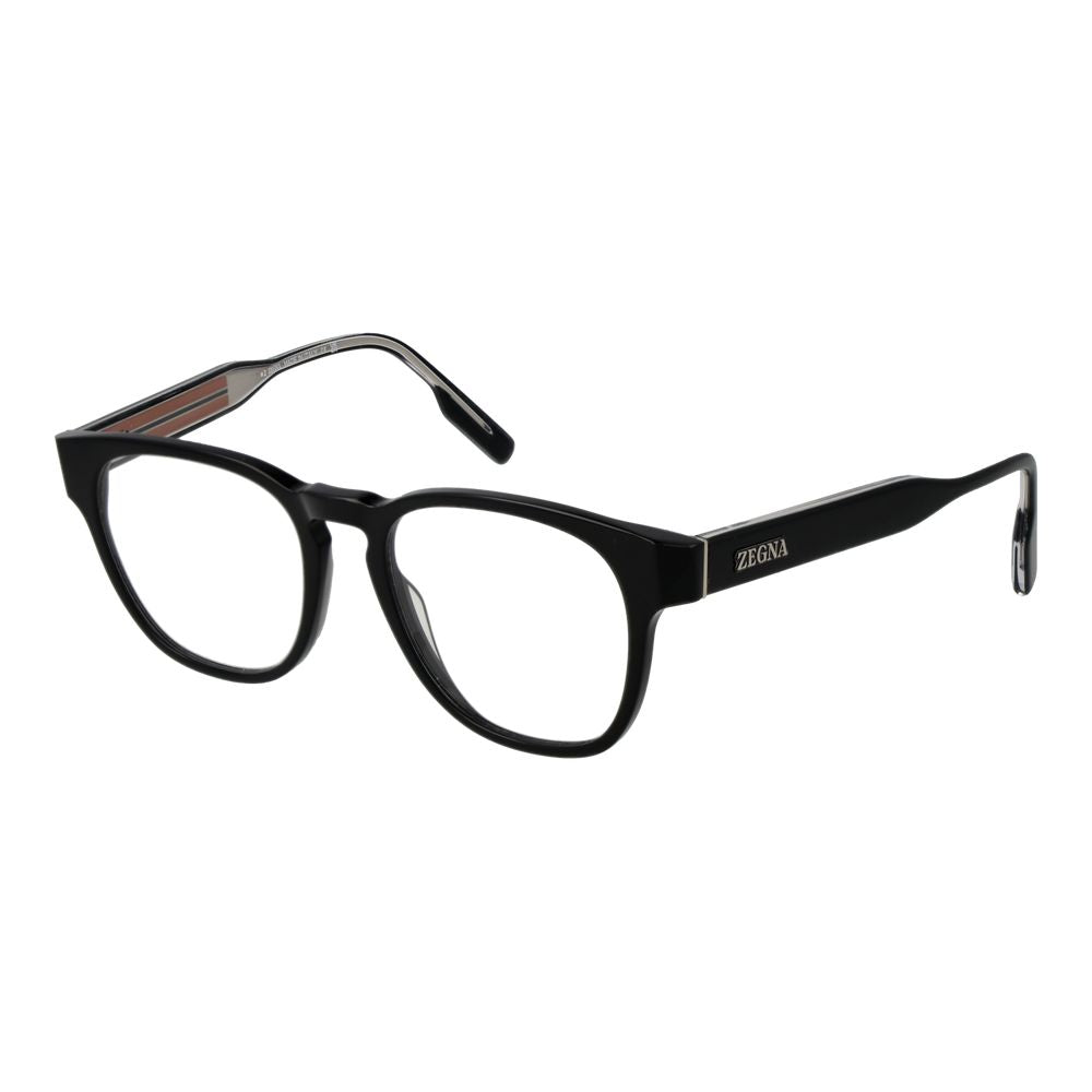 Ermenegildo Zegna Monture de Lunettes pour Hommes Noires