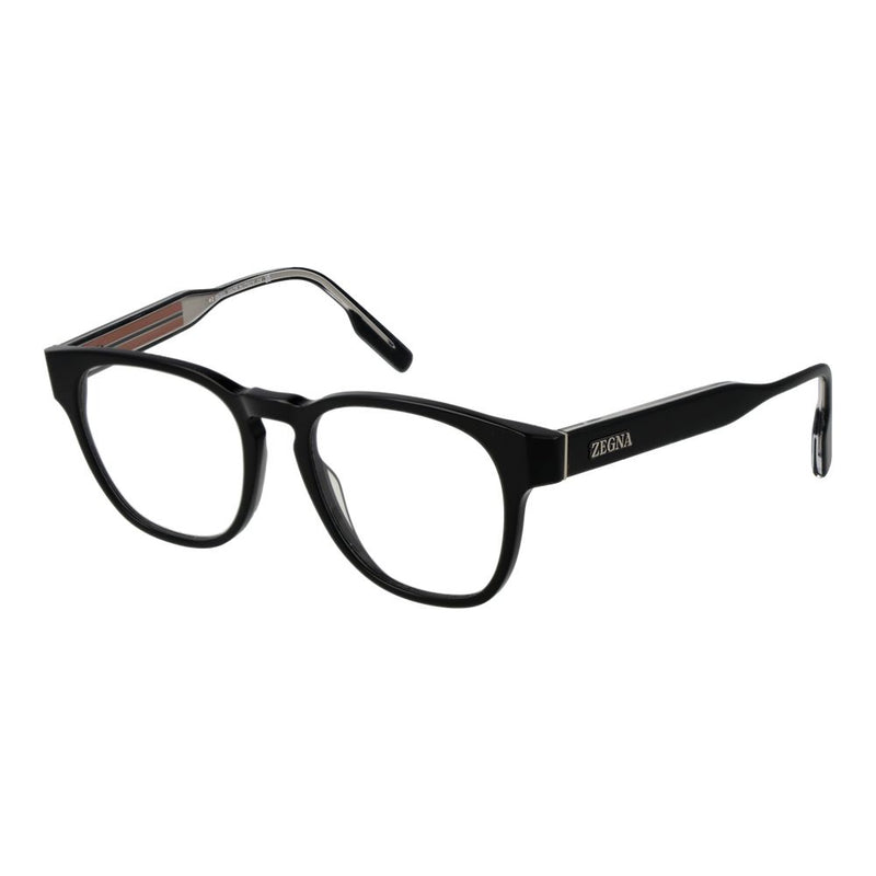 Ermenegildo Zegna Monture de Lunettes pour Hommes Noires