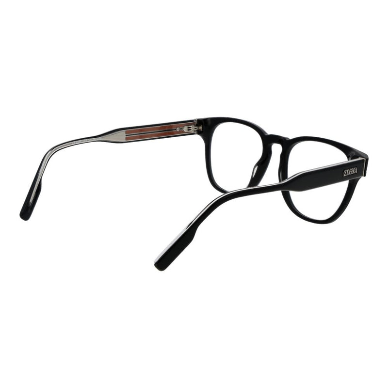 Ermenegildo Zegna Monture de Lunettes pour Hommes Noires