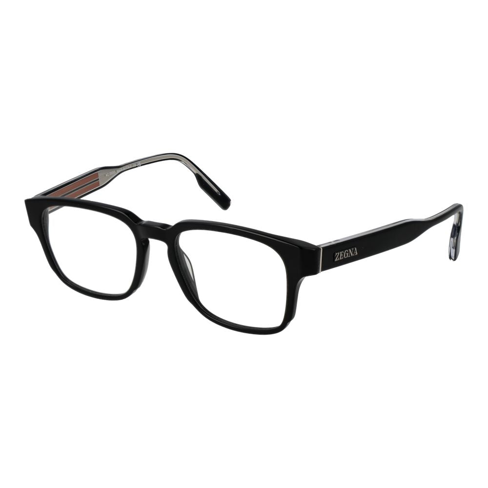 Monture de lunettes pour hommes Ermenegildo Zegna en noir