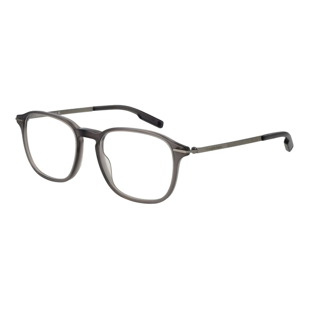 Ermenegildo Zegna Monture de Lunettes pour Hommes Grises