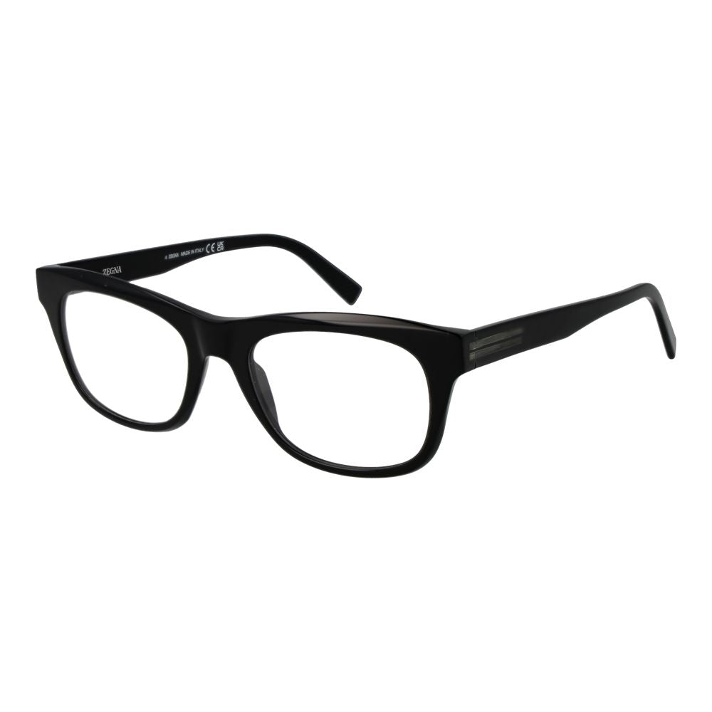 Ermenegildo Zegna Monture de Lunettes pour Hommes Noires