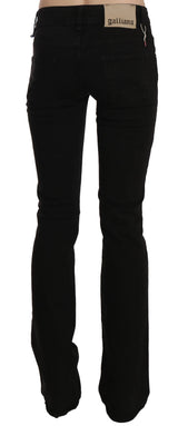 Jean Skinny Noir Taille Basse John Galliano