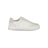 Calvin Klein White Leather Men Sneaker - Sporty Sophistication