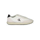 Calvin Klein White Polyester Men Sneaker - Sustainable Style
