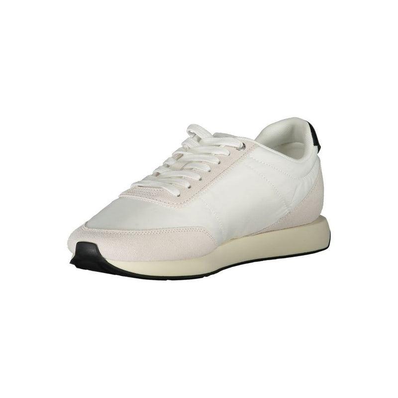 Calvin Klein White Polyester Men Sneaker - Sustainable Style