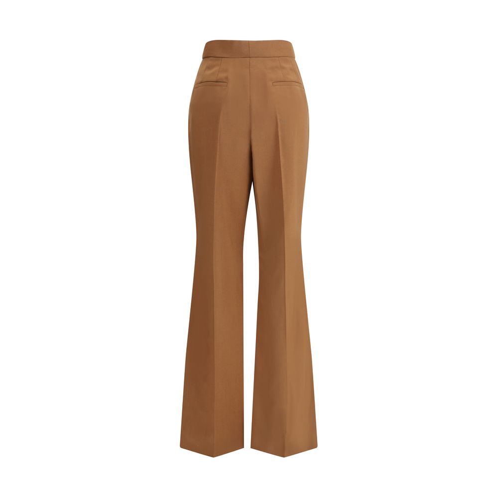 Pantalon Charleston en laine Fendi