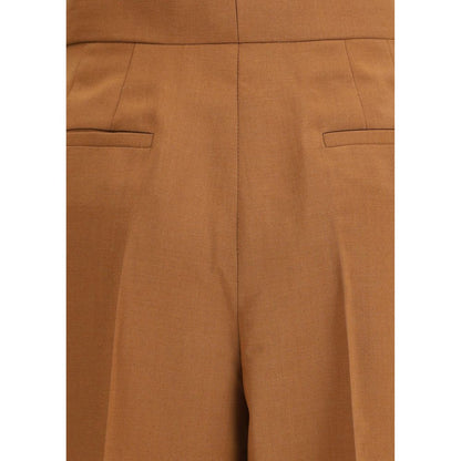 Pantalon Charleston en laine Fendi