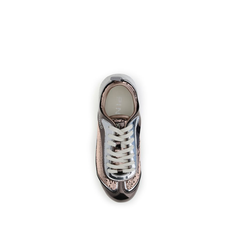 PINKO Reby 10 Multicolor Polyamide Low Top Sneakers
