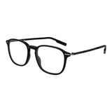 Monture de lunettes Ermenegildo Zegna pour hommes en noir