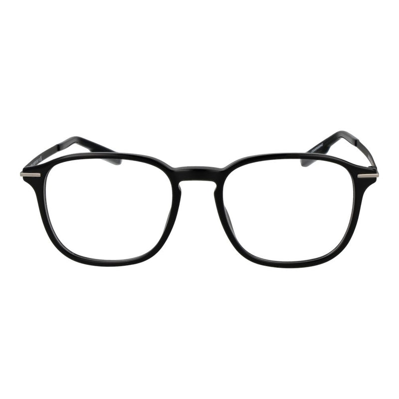 Monture de lunettes Ermenegildo Zegna pour hommes en noir