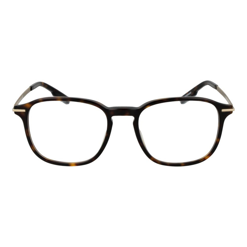 Ermenegildo Zegna Monture de Lunettes pour Hommes en Acétate Marron