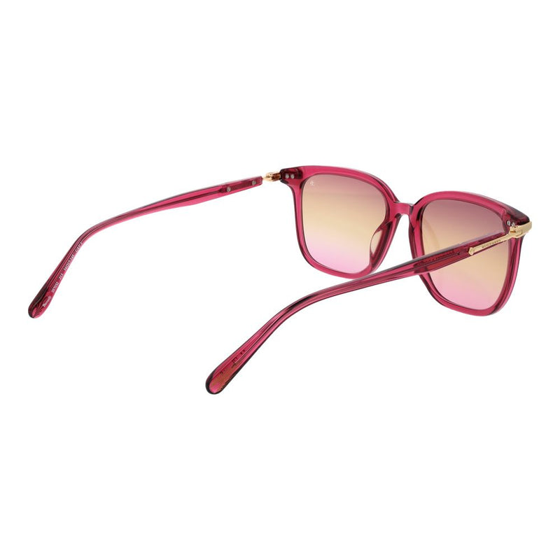 Scotch & Soda Pink Women Sunglass - Chic Square Frame with UV Protection