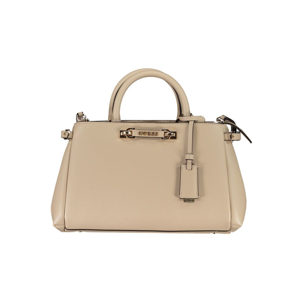 Guess Jeans LEFIA Handbag - Chic Beige Accessory for Women