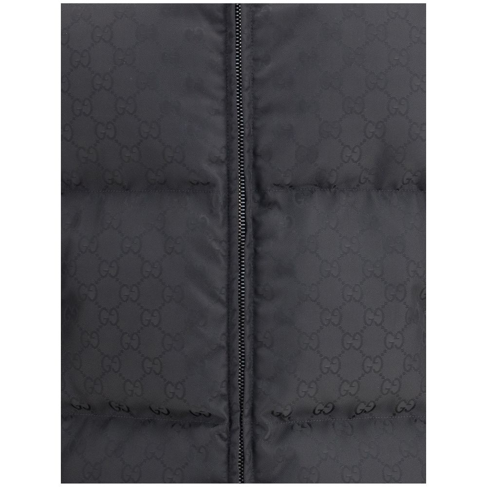 Veste d'hiver chaude et rembourrée Gucci à motif GG