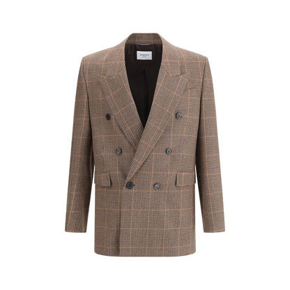 Blazer en laine Prince de Galles Saint Laurent