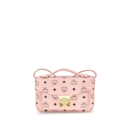 Sac à main MCM en simili cuir imprimé