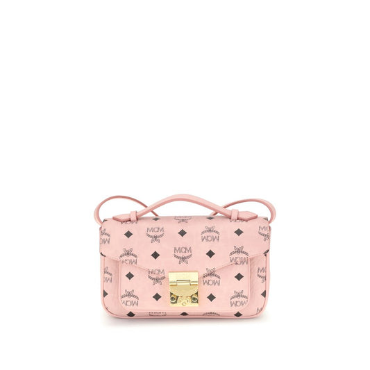 Sac à main MCM en simili cuir imprimé