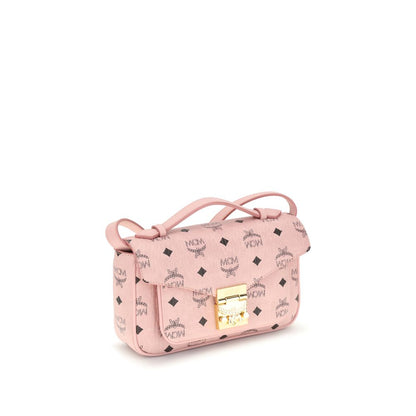 Sac à main MCM en simili cuir imprimé
