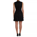 Robe Mini A-Line Sans Manches Dolce & Gabbana Noir