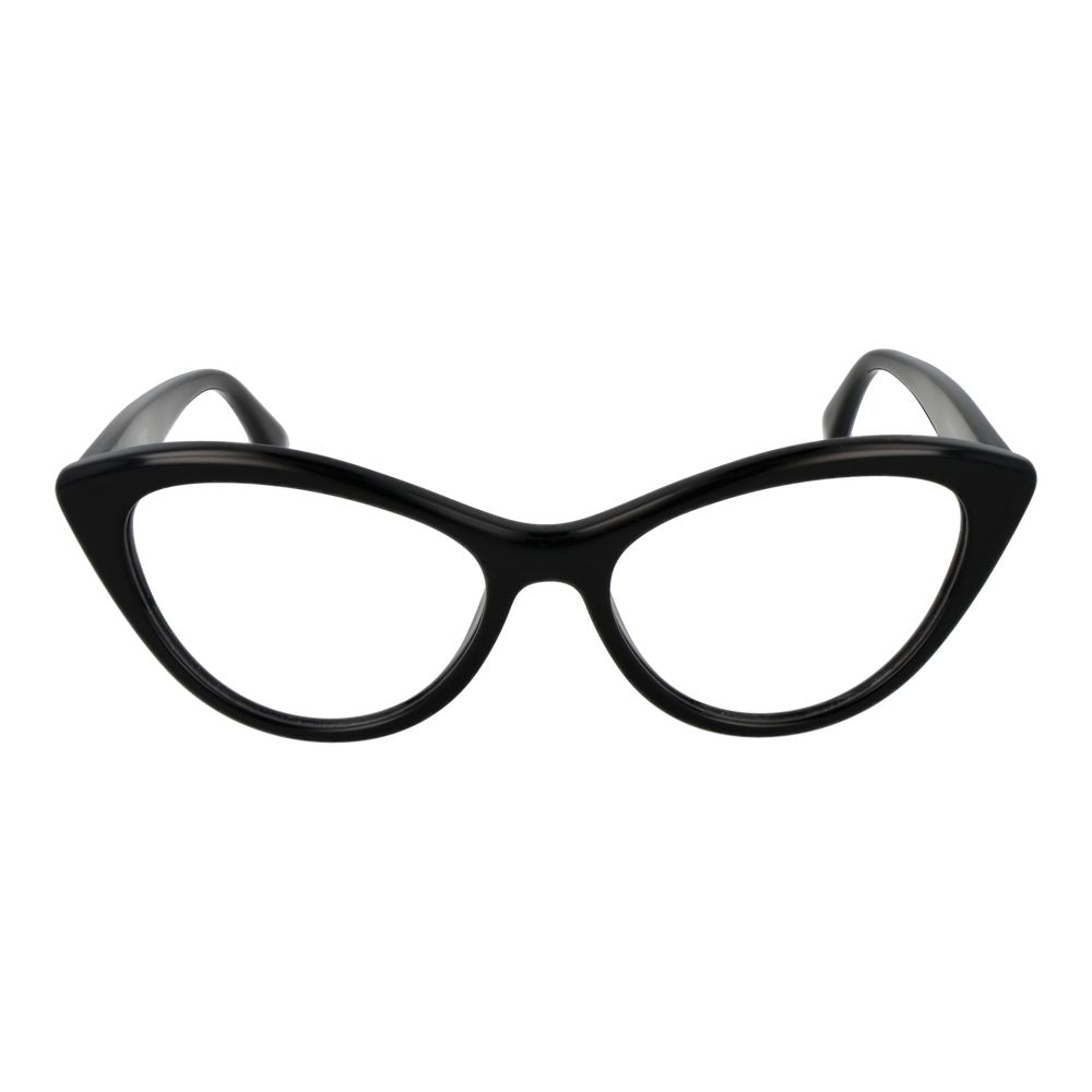 Max Mara Black Women Glasses Frame - Elegant Cat Eye Design