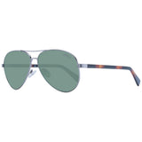 Lunettes de soleil unisexes argentées Guess
