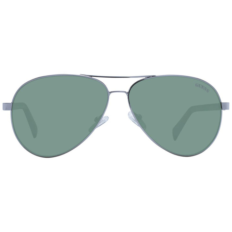 Lunettes de soleil unisexes argentées Guess