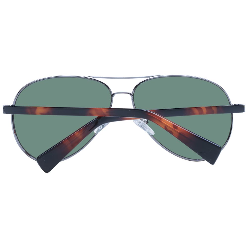Lunettes de soleil unisexes argentées Guess