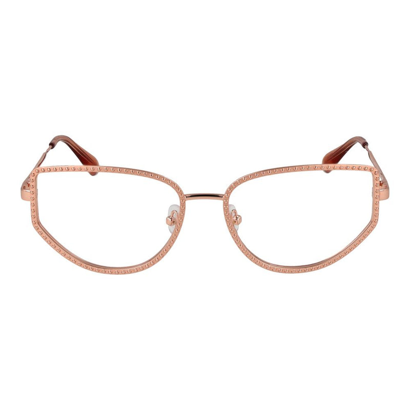 Max & Co Rose Gold Women Glasses Frame - Elegant Cat-Eye Style