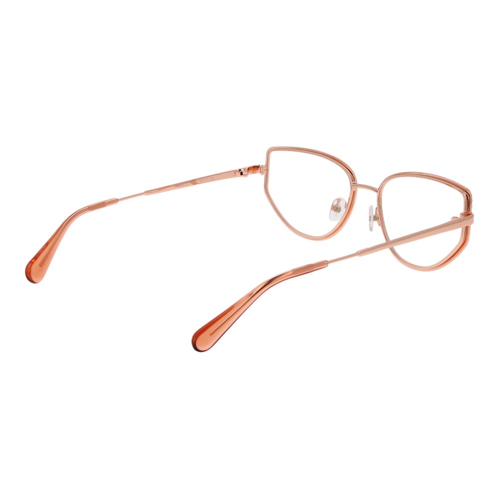 Max & Co Rose Gold Women Glasses Frame - Elegant Cat-Eye Style