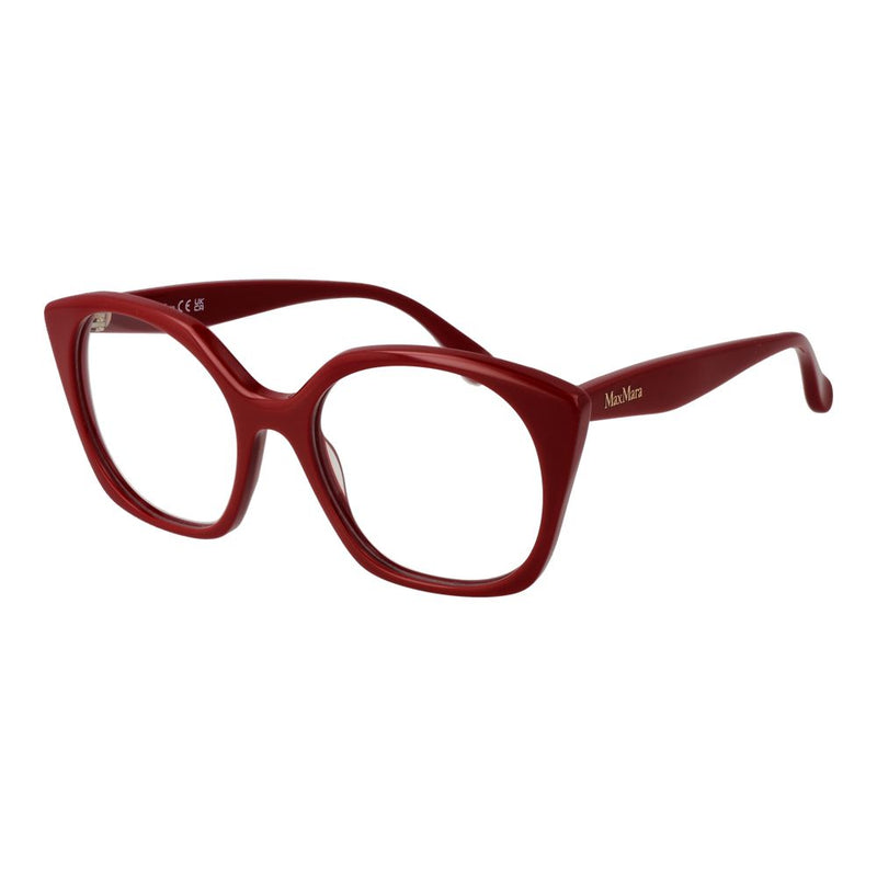 Max Mara Red Women Glasses Frame - Stylish and Elegant Eyewear