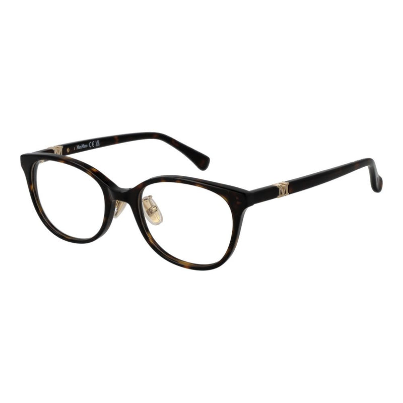 Max Mara Brown Women Glasses Frame - Elegant Acetate Design