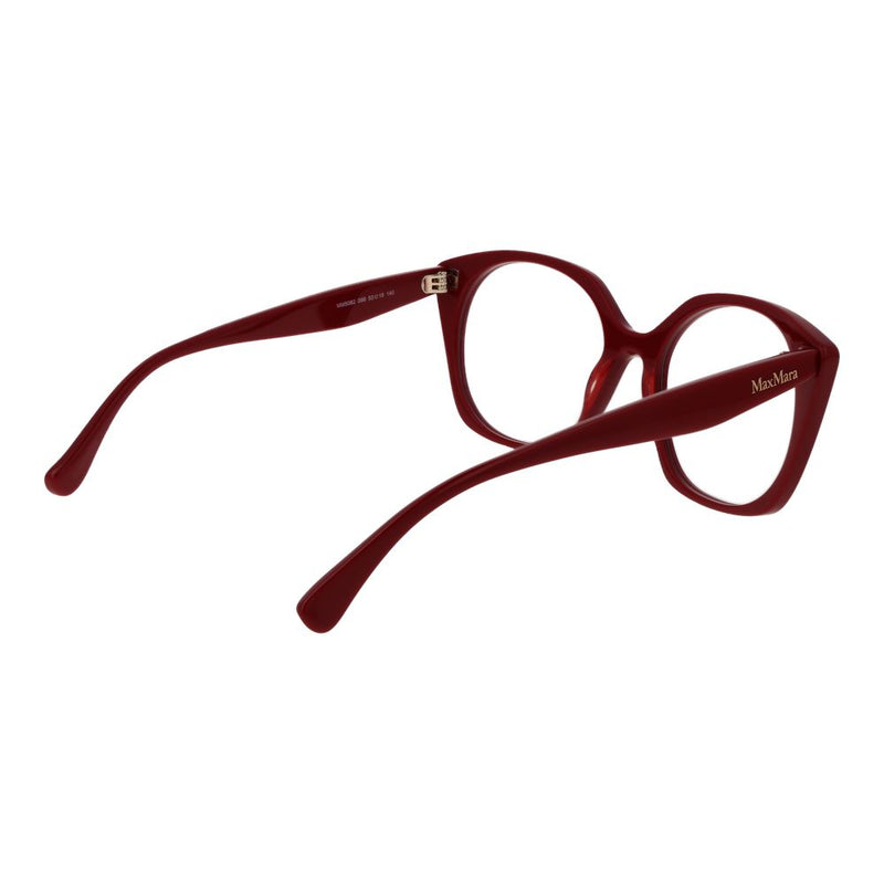 Max Mara Red Women Glasses Frame - Stylish and Elegant Eyewear