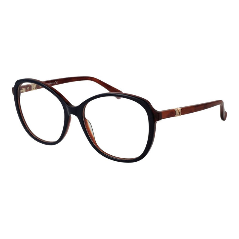 Max Mara Blue Women Glasses Frame - Élégance et Durabilité