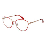 Max & Co Red Women Glasses Frame - Stylish Round Design